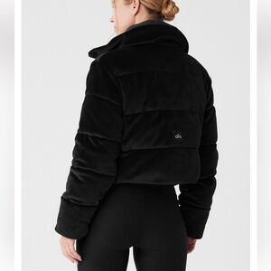 Alo Black Puffer Jacket Size XS